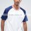 High Quality Dry-comfort Smooth Plain V-neck Baseball Shirts
