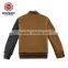 ST15-VJ3033 Mens Winter Leather Sleeve Varsity Baseball Jacket