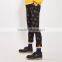 Cool pattern printed hot girt sexi photo slim fit cigarette harem pants