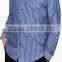 Dark blue striped shirt
