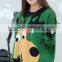 Women's cashmere lovely Reindeer Ugly Christmas Sweater Jumper