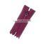 Colorful 3# invisible nylon zipper with normal tape for skirt