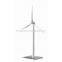 Zinc Alloy and ABS Plastic Blades Silver Solar Windmill for Corporate Gifts