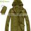 Orange Quick Dry Lightweight Hooded Pullover Windbreaker with bag