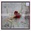 Wholesale Fashion Handmade Red Sea Glass Earrings Wedding Jewelry