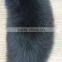 YR372 White Fox Real Fur Collar/Detachable Natural Fur Collar