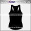 100% Polyester undershirts Digital Printing Beige Tank Top