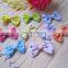 wholesale choice materials 3/4inch bright satin ribbon bow for garment