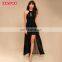 Charming professional design elegant maxi dress lace fabric dress with straps