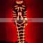RGB party performance LED mummy costume led tron costume