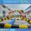TOP inflatable go cart track racing air tracl for sport game