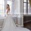 Satin A-Line beautiful Bridal Gown