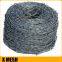 12 x 14 gauge 15kg/roll HDG Double Strand Galvanized Barbed Wire