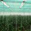 HDPE green sun shade net cloth for greenhouse vegetable nursery and carport