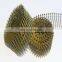 High quality 15 degree Coated Coil nails 1"-4" 16000PCS/CTN For Pneumatic Coil Nailer