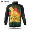 Custom Sublimated Sports Warm-Up Jackets Wholesale,Men Sports Plain Stripe Varsity Track Jackets