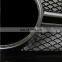 2-PIN Front Sport Grill Grille Gloss Black 10-13 for Mercedes Benz E CLASS W212