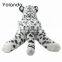 Small Snow Leopard Weighted Toys Customized Soft Plush Skin For kids