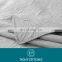 Lightweight 3 Pcs Full Size Solid Color Polyester Quilt Bedspread Set