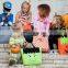 wholesale gift bags/felt halloween pumpkin bags for kids trick or treat bag