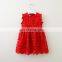 Girl Kids Lace Up Dress Baby Girl Party Dress Flower Dress
