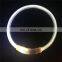 Wholesale luminous PVC led light dog collar usb rechargeable safety for all dog breeds