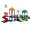 Theme park equipment for sale amusement rides playground park kids slide plastic material JMQ-18156B