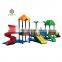 Theme park equipment for sale amusement rides playground park kids slide plastic material JMQ-18156B