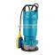 QDX 055kw 20hp 24 hours  submersible centrifugal water Pump With Float Switch