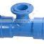 Ductile Iron Double Socket Flange Tee