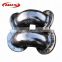 cast iron 45 degree all flanged radial y tee pipe fitting, cast iron pipe fittings test tee