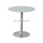 High Quality Clear Round Small Stand Glass Table Top