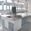 Laboratory Furniture Full Steel Floor Mounted Bench with Base Cabinet