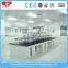 stainless steel laboratory furniture fume hood and lab island bench for work