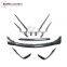 W222 S63 body kits with carbon fiber addon fit for W222 S320 S350 S500 S550 to S63 carbon fiber style PP+carbon fiber