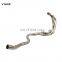 High quality full motorcycle exhaust system for NINJA 250 300 modified exhaust pipe