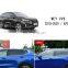 Chrome door visor side window deflector shade sun rain shield silver strips guard for Great Wall WEY vv6