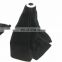 Universal Racing Black Suede leather boot gaiters
