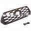 Grill for Tacoma 2016-2020 Front Grille Bumper Honeycomb Mesh Replacement With 3 LED Amber Lights