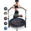 Fitness Equipment Mini Gymnastic Trampoline Top Quality Indoor Jumping Bed With Handle
