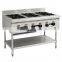 Free standing professional gas range with 6-burner for hotel/resturant GH-6A