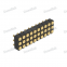 Dnenlink 2.54mm pitch Triple Row H2.5mm Straight SMT Pogo Pin connector