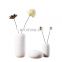 white three - piece set decoration household flower ware decoration crafts ceramic vase