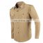 hot selling Hight quality leisure sleeves off Cargo shirt customize logo for man