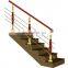A260 Stainless Steel Round Tube Balustrade Handrails Staircase Inox Crystal Pipe Railing