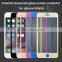 Factory price color tempered glass screen protector for iphone 5 5s cell phone accessories