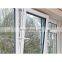 Australia standard double glazed windows pvc tilt and turn windows with blinds
