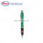 Eco-Friendly Plastic Ballpoint Pen 2 in 1 Rubber Tip Stylus