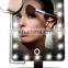 Hot Selling Modern Touch USB Charging Square LED Mirror Soft Light Cosmetic Mirror Bedroom Makeup Mirror
