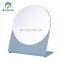 Hotel decoration blue plastic auto open toilet brush holder beach theme bathroom accessories